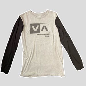 RVCA Long Sleeve Baseball Tee